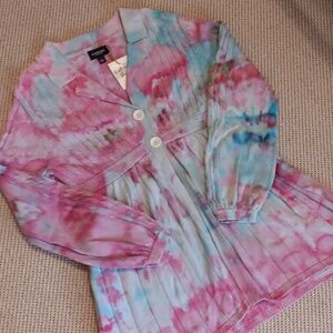 Ice Dyed sweater dress